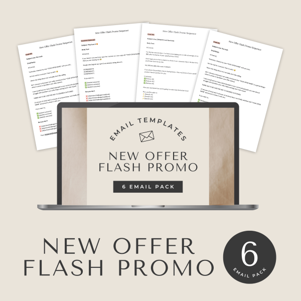 New Offer Flash Promo Sequence