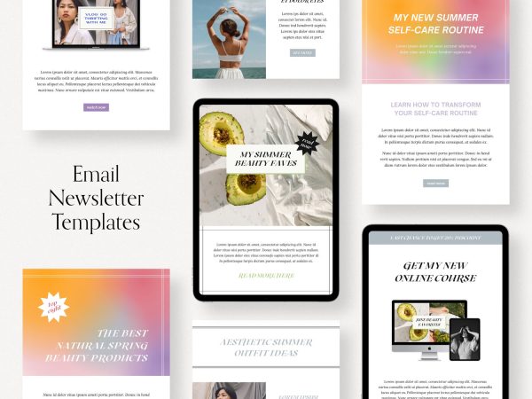 Email Newsletter Covers