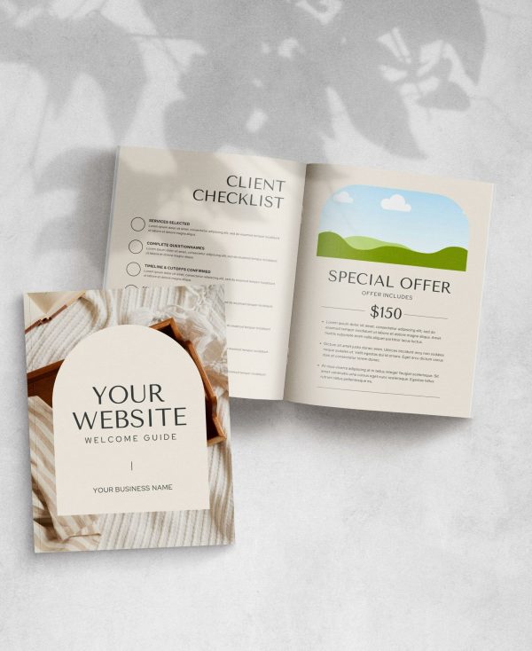 Web Designer Client Welcome Packet Template