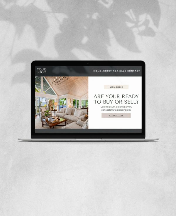 Real Estate Canva Website