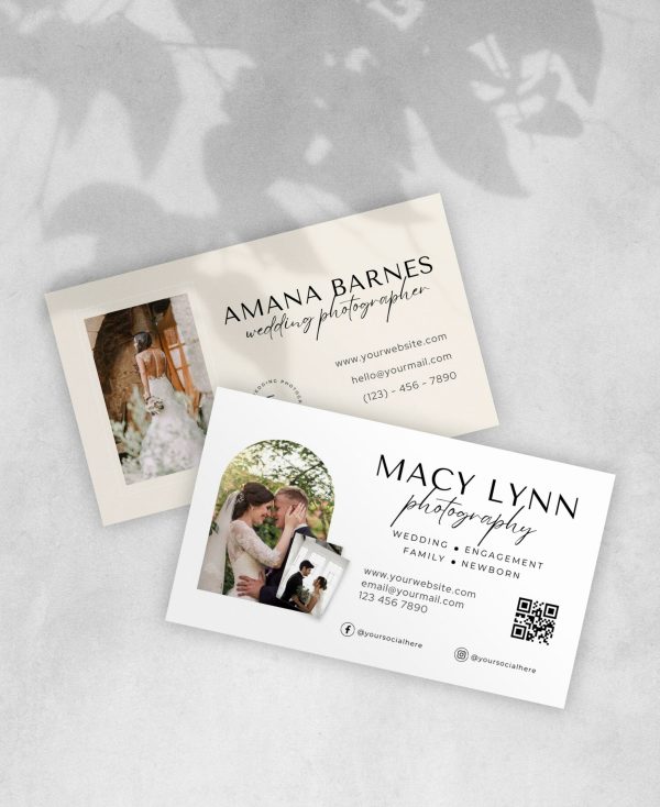 Photographer Business Cards