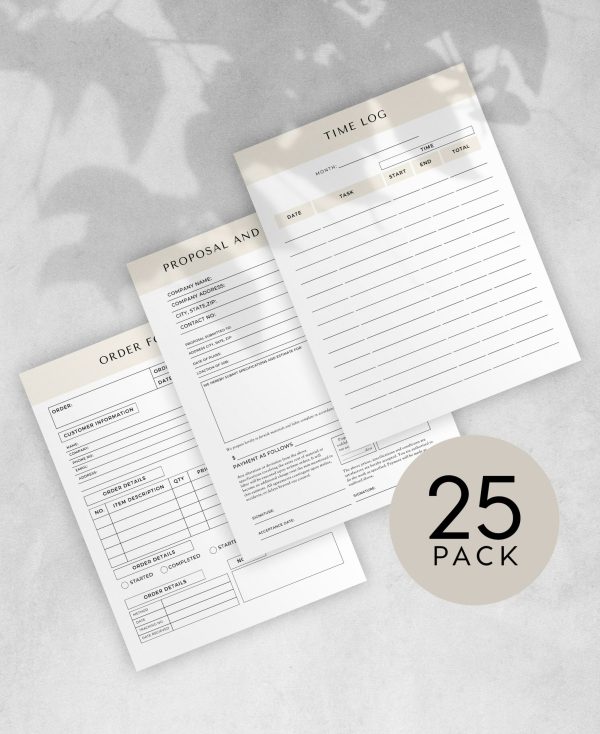 Business Forms Bundle Template Pack2