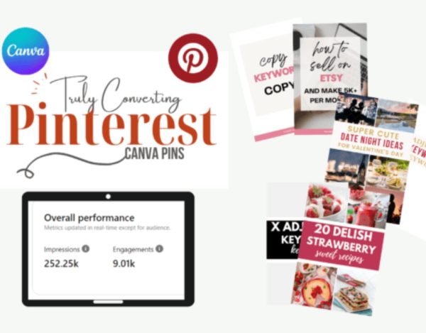 15 High-Converting Pinterest Canva Pins